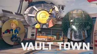 Vault Town Map Walkthrough: All Fallout References In Black Ops 7 | Bobbleheads, Power Armor, V 111
