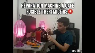 🔧 R&eacute;paration Magimix Nespresso &ndash; Fusible thermique HS ⚡ | تصليح ماكينة نسبرسو مع الفيوزي الحراري 🔥
