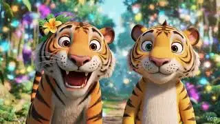 Why Tigers Quit Social Media 🐯📱😂 #funny #jokes #cartoon #schoolhumor #quicklaugh #cat #kidsjokes
