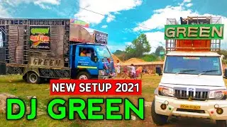 Green Dj New Setup Night Show Program 2021 | Full Vibration Sambalapuri Song