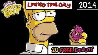 The Simpsons: Tapped Out - 20 Free Donuts! (Limited Time)(May 27)