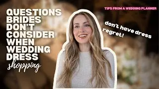 “Brides: Ask This Before Saying Yes to the Dress