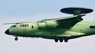 Летные испытания KJ-3000 AEW&C демонстрируют платформу Y-20B, радар с активной фазированной антен...