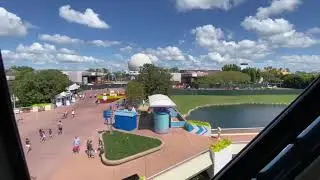NEW Epcot Transformation Monorail Spiel October 2019