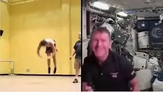 HOAX of the ISS SpaceStation  Compilation glitch green screen