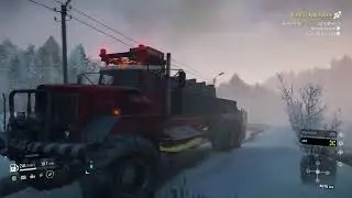SnowRunner Task: Landslide In The North - Chernokamensk - Amur