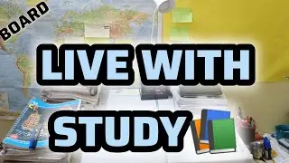 🎯 study with me Live||❣️👨&zwj;🎓BOARD 2026||IIT2026👷||UPSC, SSC, PSC, Railway, NEET MOTIVATION