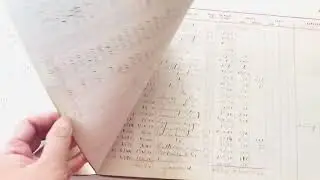 Antique ledger collection 1
