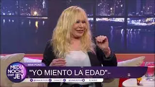 MIMI PONS con JEY en Medianoche con Jey