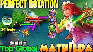 MATHILDA BEST BUILD IN 2022 | TOP GLOBAL MATHILDA daniel !! - MOBILE LEGENDS