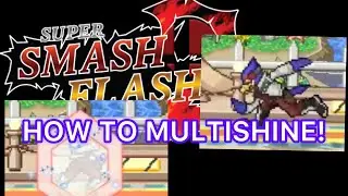Как использовать Multishine в Super Smash Flash 2! (Моё первое видео по SSF2!)