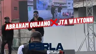 Jta Wayton ft Abraham Quijano | PRESENTACI&Oacute;N EN The Evolution Inc | Perla Urbana TV