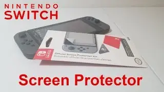 Official Nintendo Switch Screen Protector guide