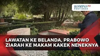 Presiden Prabowo Ziarah ke Makam Kakek dan Neneknya di Den Haag Belanda