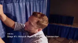How To Set Up a CEB (Custom Exhibit Backdrop) Kit