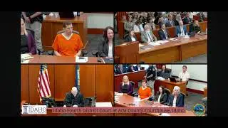 Judge Hippler Gives Statement on Kohberger | Bryan Kohberger Sentencing Update #16