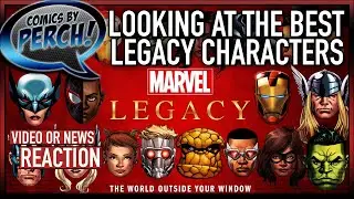 Looking at the top legacy characters in comics