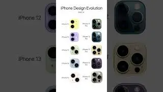 iPhone Camera Design Unveiled: Layout Evolution! #apple #iphone  #camera #technology #shorts