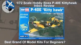 Лучший бренд наборов для начинающих? Обзор набора Hobby Boss P-40 Kittyhawk в масштабе 1/72.