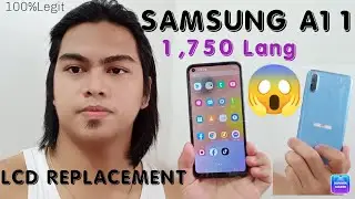 SAMSUNG A11 REPLACEMENT LCD 1,750 LANG LCD PLUS DEFECTIVE UNIT