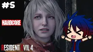 Resident Evil 4 Remake - ASHLEY GRAHAM AS BABY EAGLE - Hardcore Gameplay Part 5