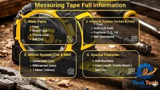 मेजरिंग टेप की पुरी जानकारी  Measuring Tape  Ki Full Jankari  🙏