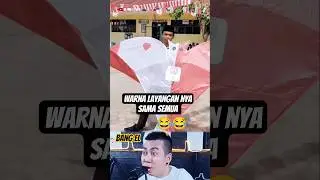Lomba layangan di sekolah warna nya sama semua keren banget #shorts #reactionvideo #react #eldanboy