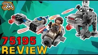 LEGO 75195 Ski Speeder & AT-M6 Walker Microfighters | Review