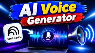Convert Text to Speech Free with NotebookLM | AI Voice Generator Tutorial
