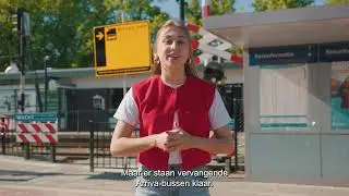 Groningen Spoorzone - treinvervangend busvervoer hoe werkt dat?