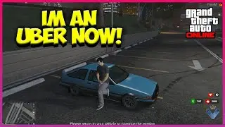 I BECAME AN UBER DRIVER IN GTA 5 ONLINE! | FiveM Velocity Underground