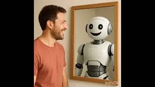 AI reflects kindness back to a guy like intelligent Karma #conscioustech