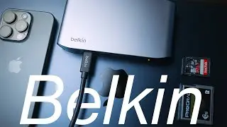 M3 MacBook Air に最適ガジェット。Belkin Thunderbolt 4 5-in-1 USB-C ドッキング ステーション！