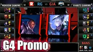 GIANTS vs Reason Gaming | Game 4 S5 EU LCS Summer 2015 Promotion Tournament | RG vs GIA G4