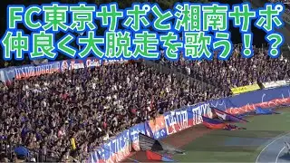 【突如始まった大脱走チャント合戦】湘南ベルマーレvsFC東京　2025.08.16