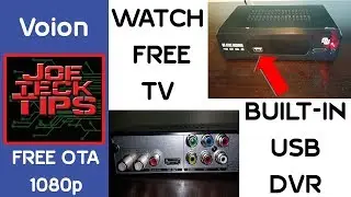NuVending NuNet ATSC USB PVR HD Digital Tuner Review | JoeteckTips