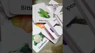 All in one flash card unboxing and review|only 155 rs | helps baby beter brain🧠development #shorts