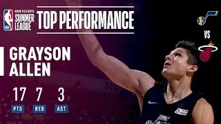 Grayson Allen Puts Up 17 Points In 2018 MGM Resorts Summer League Action