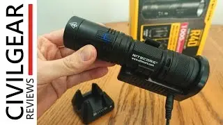 Nitecore R40 Flashlight Review ... go WIRELESS!