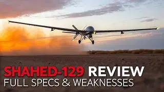 Shahed-129 Drone Review Full Specs Performance  Real Weaknesses Explained #Shahed129 #Shahed129Drone