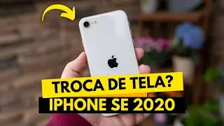 Achei que tinha PERDIDO meu iPhone SE 2020... mas o conserto MUDOU TUDO!