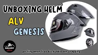 UNBOXING HELM ALV GENESIS GANTENG BANGET‼️🤩HARGA NYA UNDER 500rb GUYS‼️