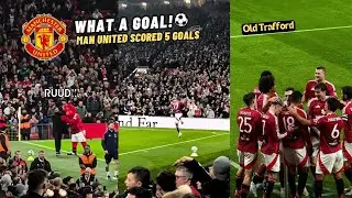 Manchester United is Back! Scored Five Goals Against Leicester City in the Carabao Cup