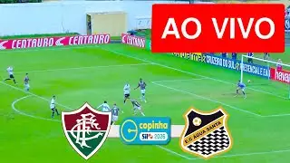 FLUMINENSE X AGUA SANTA AO VIVO COM IMAGENS - COPA S&Atilde;O PAULO FUTEBOL JR 2026 - JOGO DE HOJE!