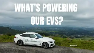 Visiting the landmark renewable energy projects in Wales in a BMW i4