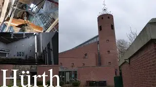 H&uuml;rth-Mitte (BM) Die drei Glocken von Sankt Joseph (Turmaufnahme)