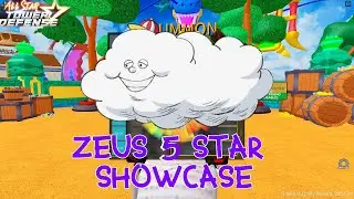 [NEW] Zeus 5 Star Showcase All Star Tower Defense | ROBLOX
