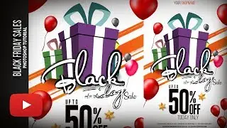 Black friday sale poster designs photoshop | how to create a poster in photoshop cc 2019