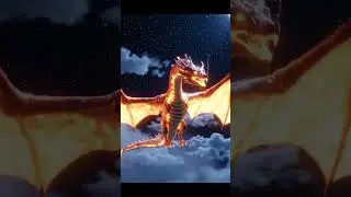 Drag&oacute;n dorado#monstruo #gigante #amazing #dragon