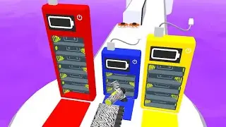 Battery Run 3D - All Levels Gameplay Android, iOS